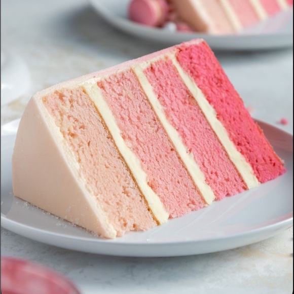 Vintage Handmade pink striped afghan throw blanket perfect for little gi… - Picture 8 of 9